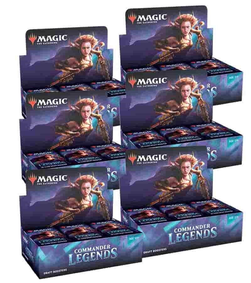 Image for Commander Legends - Draft Booster Box Case - Magic: The Gathering