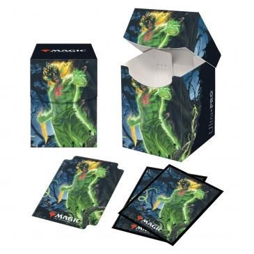 Image for Zendikar Rising: Commander Obuun, Mul Daya Ancestor Deck Protector Sleeve & Deck Box Combo for Magic The Gathering - Deck Boxes
