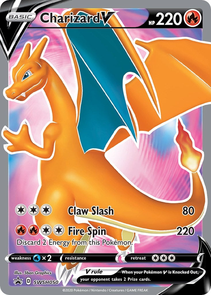 Charizard V - SWSH050 (SWSH050) (SWSH: Sword & Shield Promo Cards)