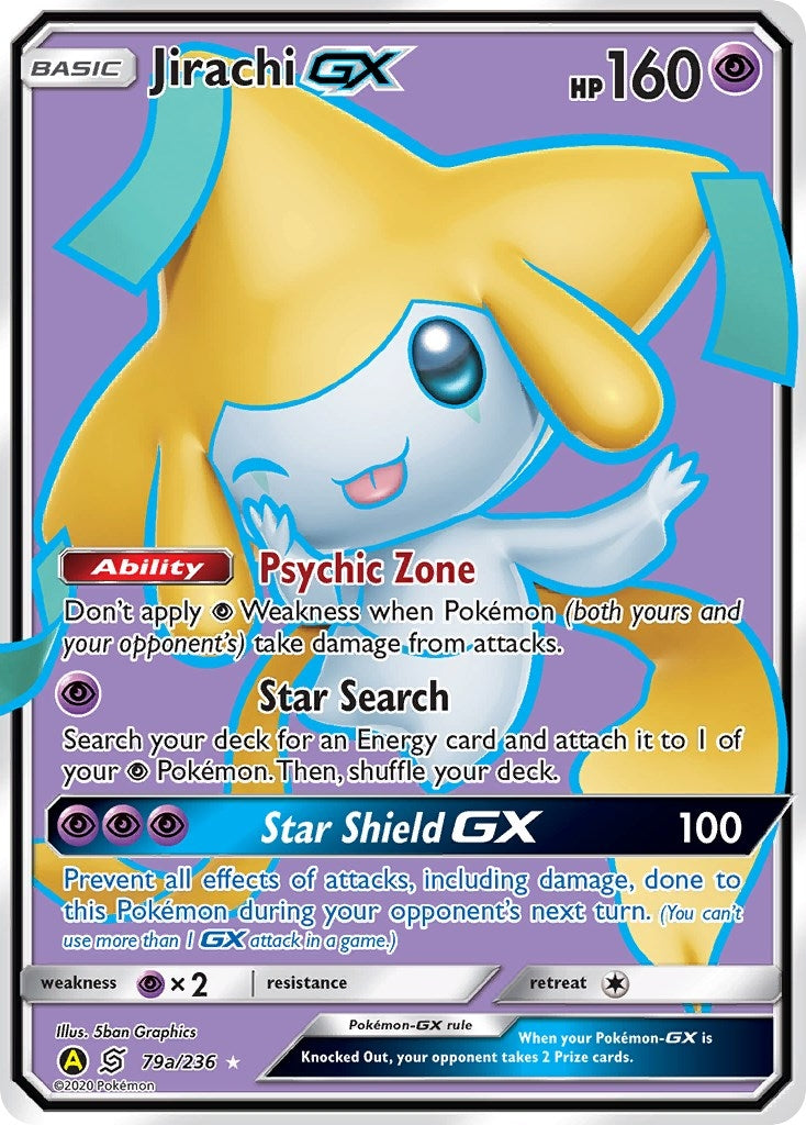 Image for Jirachi GX - 79a/236 (079a/236) (Alternate Art Promos) (PR) - Pokemon