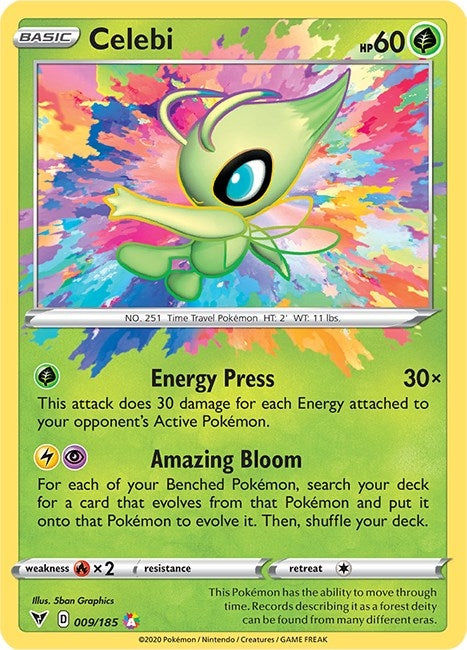 Celebi (009/185) (SWSH04: Vivid Voltage)