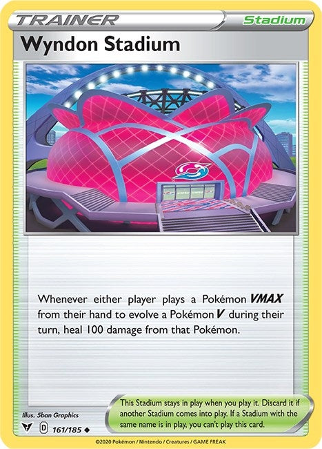 Image for Wyndon Stadium (161/185) (SWSH04: Vivid Voltage) (SWSH04) - Pokemon