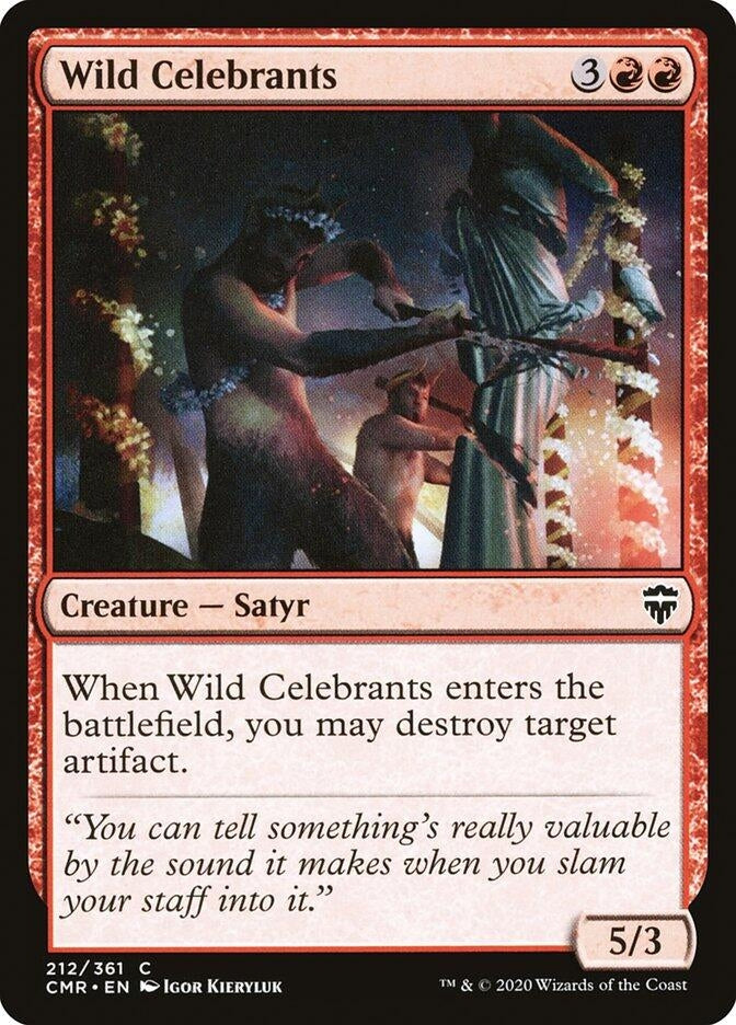 Wild Celebrants (212) (Commander Legends)