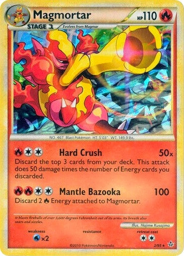 Image for Magmortar - 2/95 (Cracked Ice Holo) (002/095) (Miscellaneous Cards & Products) - Pokemon