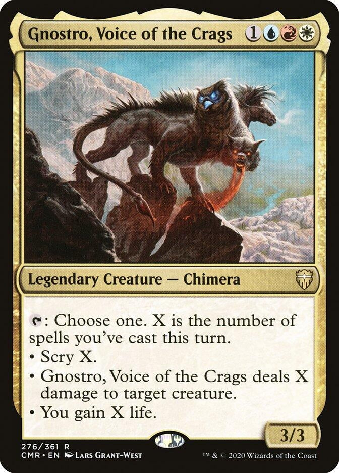 Gnostro, Voice of the Crags (276) (Commander Legends)