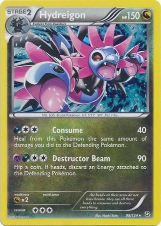 Image for Hydreigon - 98/124 (Cosmos Holo) (098/124) (Blister Exclusives) (BLE) - Pokemon