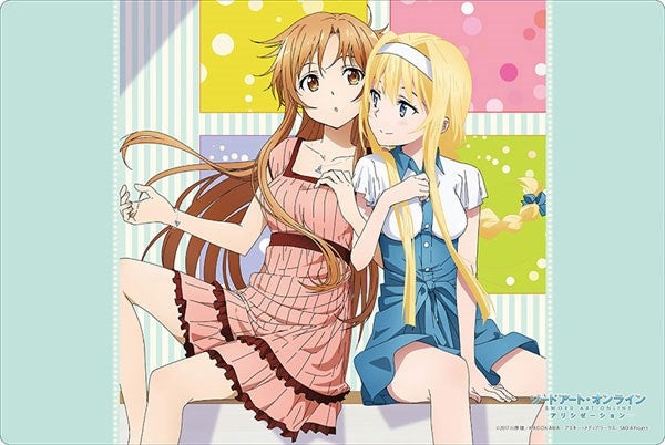 Image for Bushiroad Rubber Mat Collection Vol.719: Sword Art Online -Alicization- Asuna & Alice - Playmats