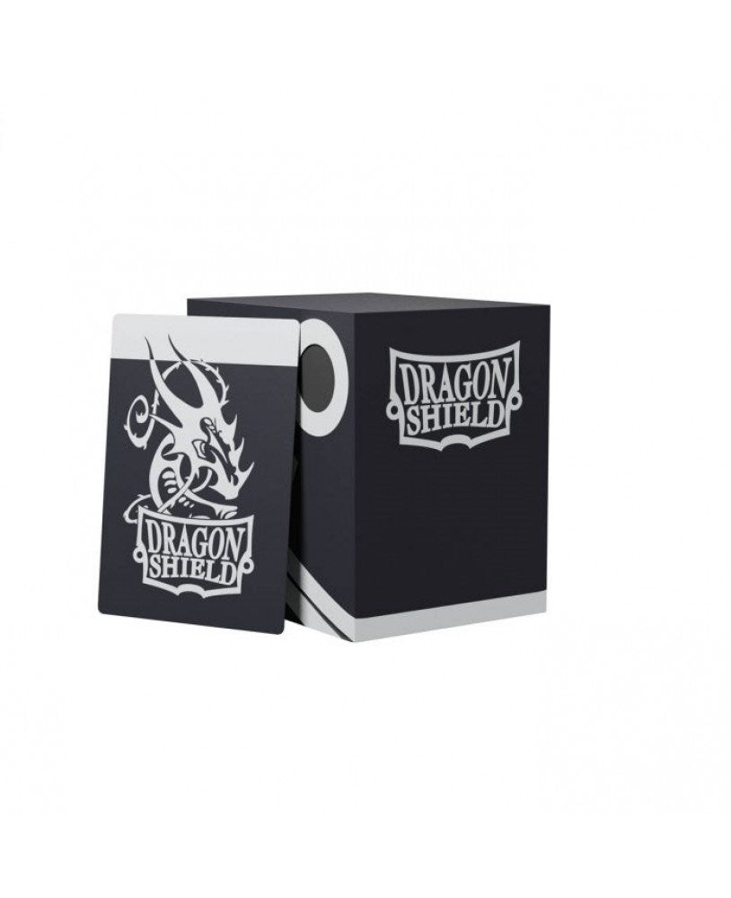 Image for Dragon Shield Double Shell - Black/Black (Holds 100+) - Deck Boxes