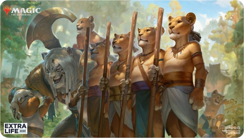 Image for Secret Lair: Extra Life 2020 Collected Company Playmat for Magic The Gathering - Playmats