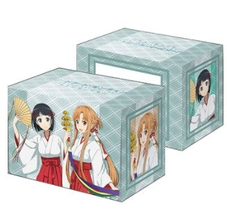 Image for Bushiroad Deck Holder Collection V2 Vol.1182: Sword Art Online -Alicization- Asuna & Suguha Shrine Maiden Outfit ver. - Deck Boxes