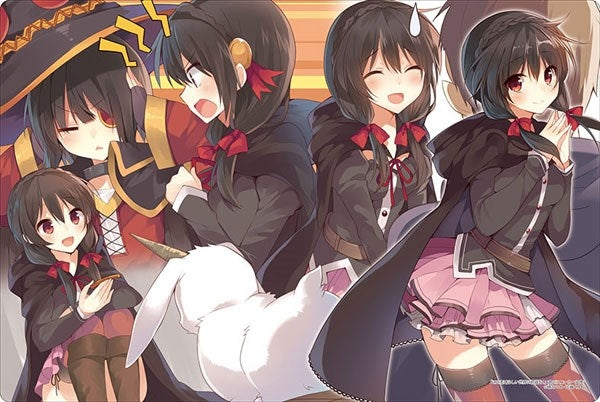 Image for Bushiroad Rubber Mat Collection Vol.678: Kadokawa Sneaker Bunko - KonoSuba - Megumin & Yunyun - Playmats
