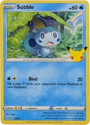 Sobble (024/025) (McDonald's 25th Anniversary Promos) - PokeBox USA