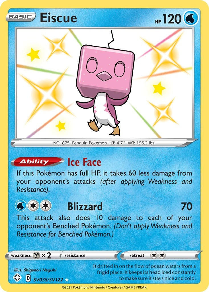 Eiscue (SV035/SV122) (Shining Fates: Shiny Vault) - PokeBox USA