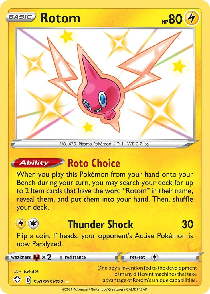 Rotom (SV038/SV122) (Shining Fates: Shiny Vault)