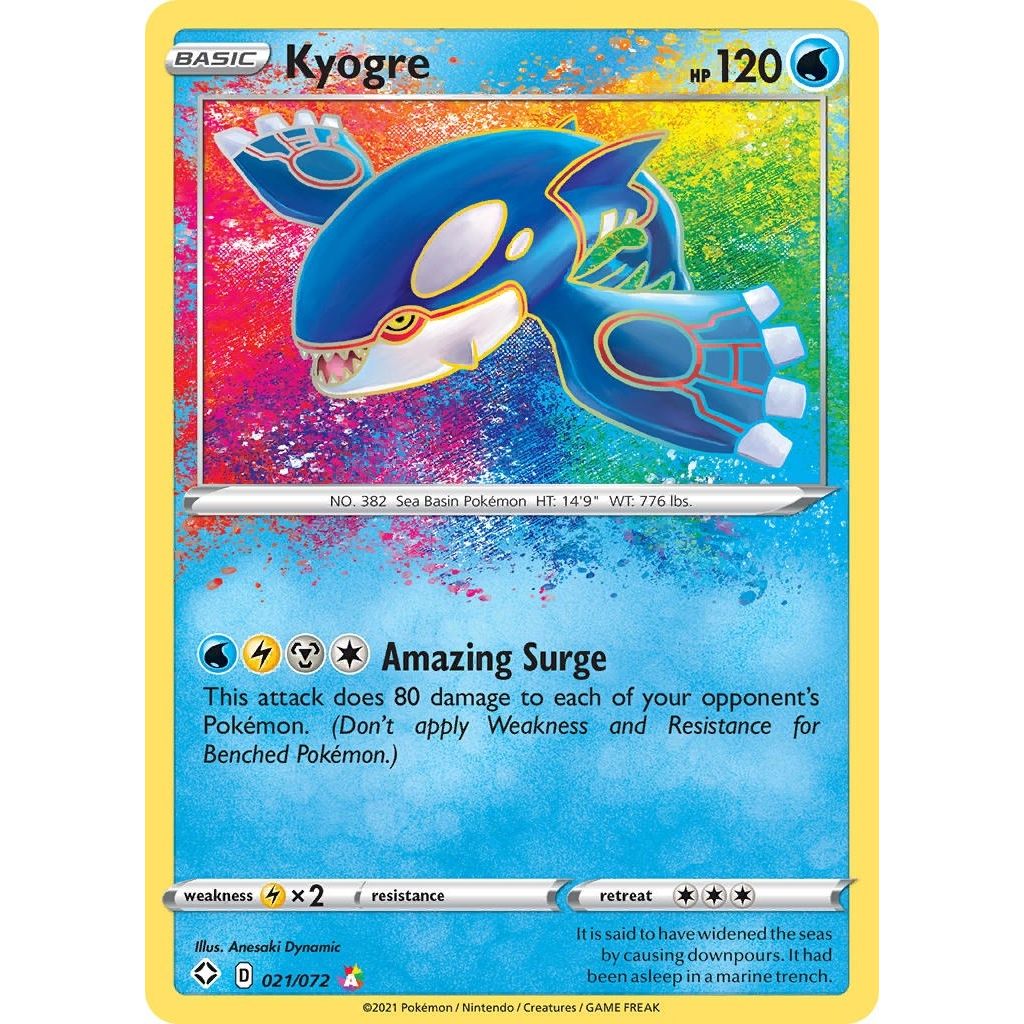 Kyogre (021/072) (Shining Fates) - PokeBox USA