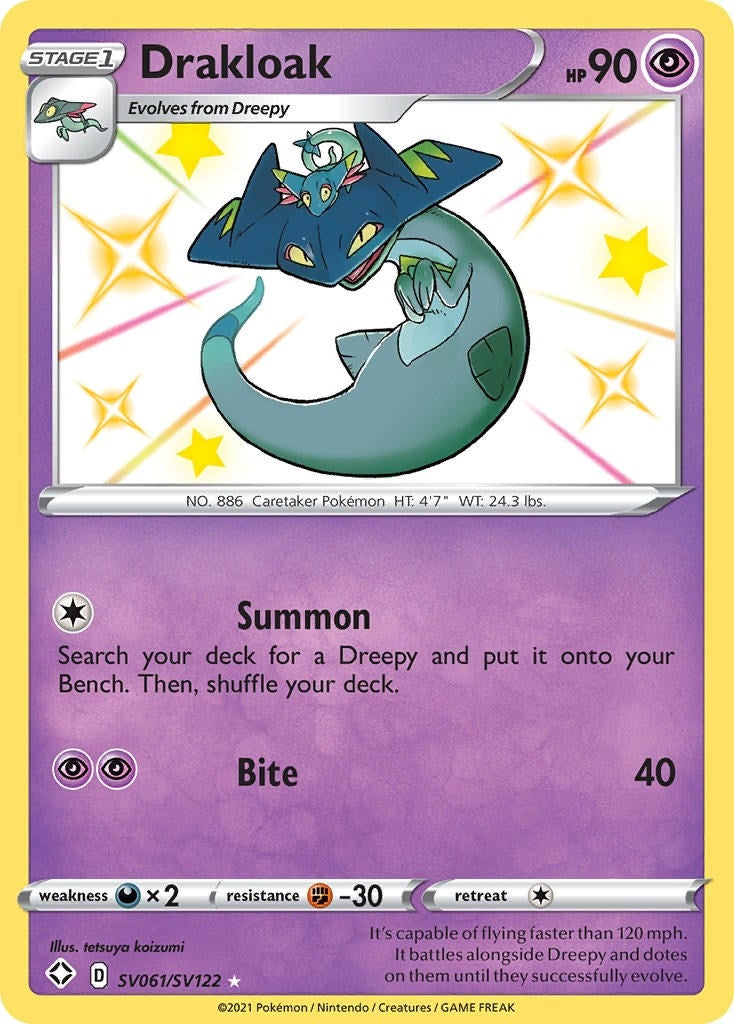 Drakloak (SV061/SV122) (Shining Fates: Shiny Vault) - PokeBox USA
