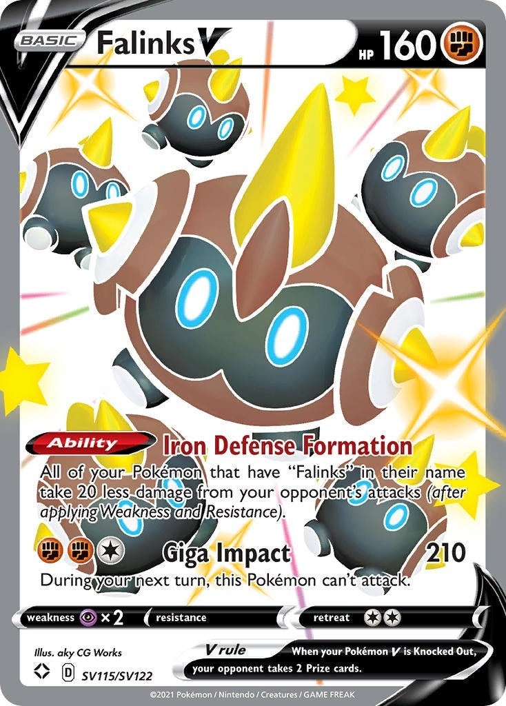 Falinks V (SV115/SV122) (Shining Fates: Shiny Vault)