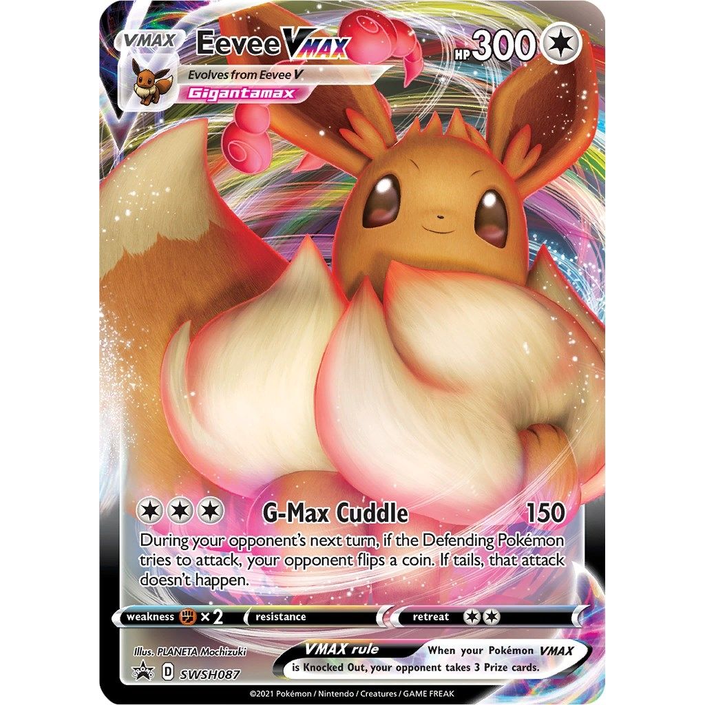 Eevee VMAX - SWSH087 (SWSH087) (SWSH: Sword & Shield Promo Cards) - PokeBox USA