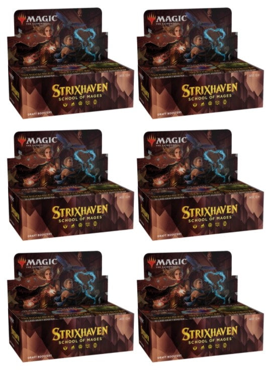 Image for Strixhaven: School of Mages - Draft Booster Box Case - Magic: The Gathering