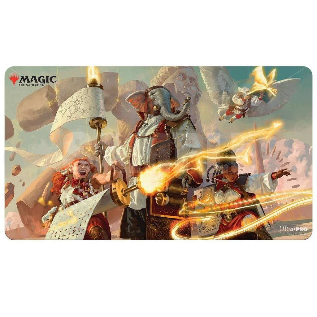 Image for Strixhaven: School of Mages Lorehold Command Playmat for Magic: The Gathering - Playmats