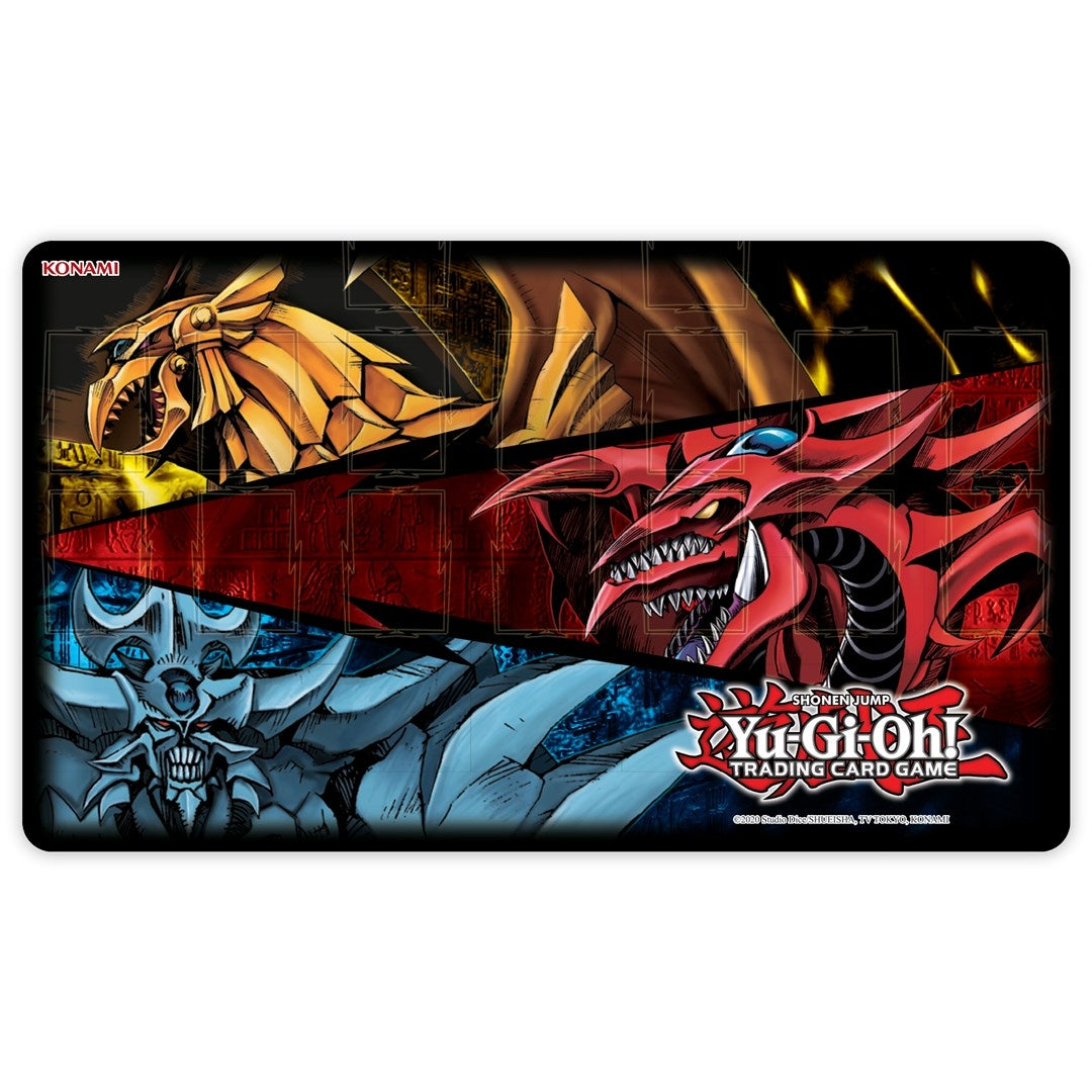 Image for Yu-Gi-Oh! Slifer, Obelisk, & Ra Game Mat - Playmats