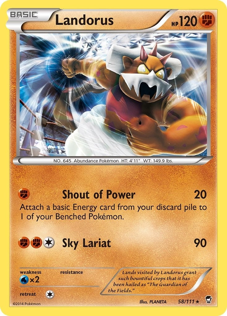 Image for Landorus (058/111) (Deck Exclusives) (PR) - Pokemon
