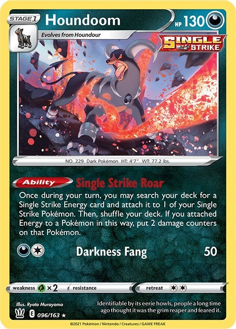 Image for Houndoom (096/163) (Deck Exclusives) (PR) - Pokemon