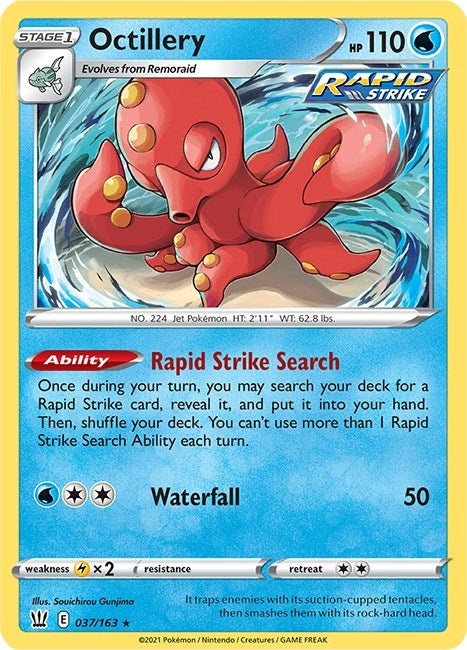 Image for Octillery (037/163) (Deck Exclusives) (PR) - Pokemon