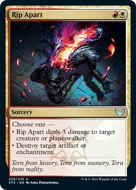 Rip Apart (225) (Strixhaven: School of Mages)