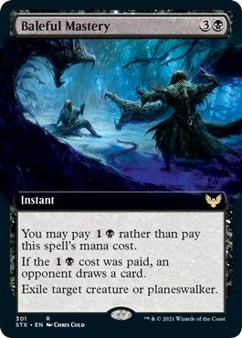 Baleful Mastery (Extended Art) (301) (Strixhaven: School of Mages)