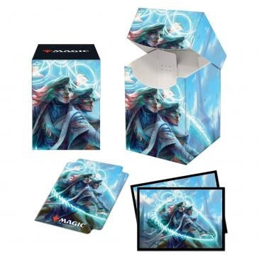 Image for Commander 2021 Adrix and Nev, Twincasters Deck Protector Sleeves & Deck Box Combo for Magic The Gathering - Deck Boxes