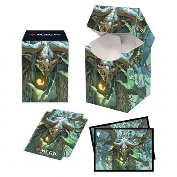 Image for Commander 2021 Willowdusk, Essence Seer Deck Protector Sleeves & Deck Box Combo for Magic The Gathering - Deck Boxes