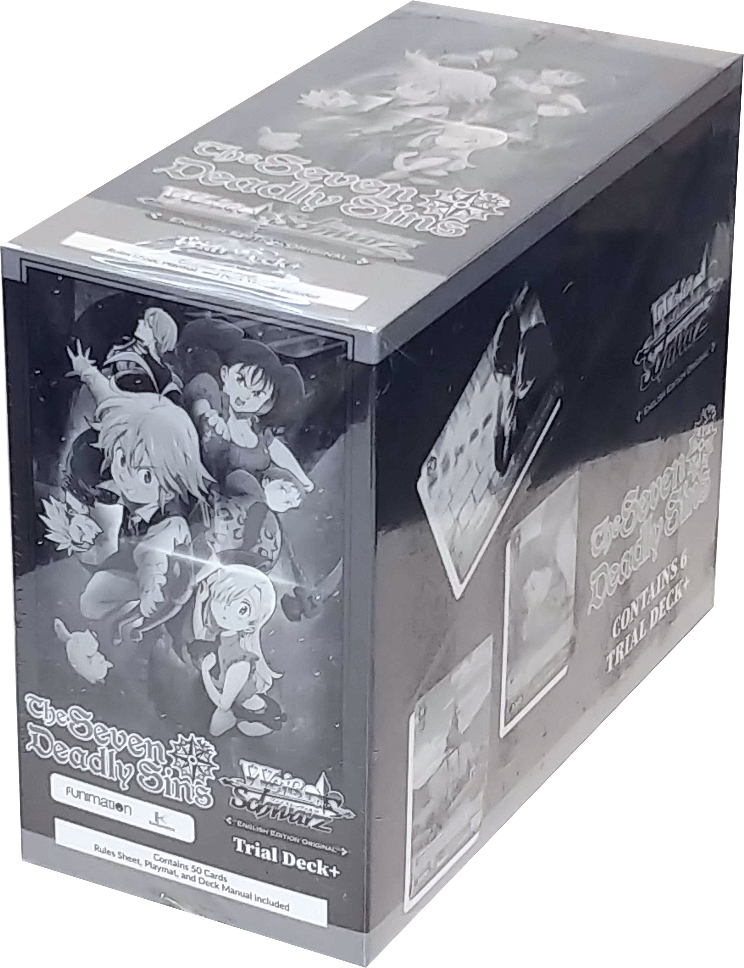 Image for The Seven Deadly Sins Trial Deck+ Display - Weiss Schwarz