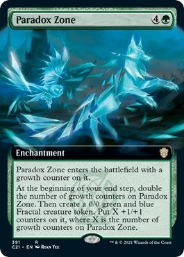 Paradox Zone (Extended Art) (391) (Commander 2021)