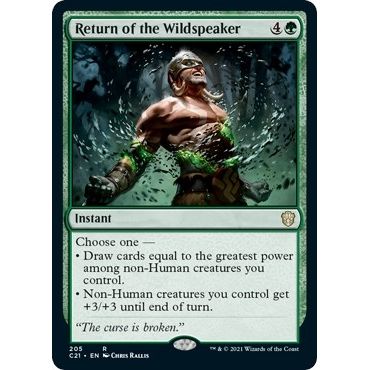Return of the Wildspeaker (205) (Commander 2021) - PokeBox USA