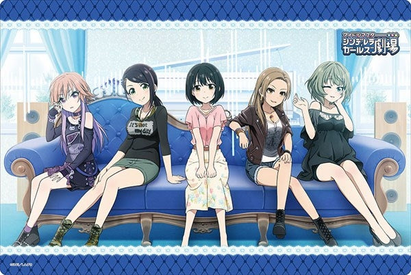 Image for Bushiroad Rubber Mat Collection Vol.561: The IDOLM@STER Gekijou - Kaede, Kako, Asuka, Ryo & Aki - Playmats