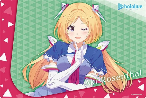 Image for Bushiroad Rubber Mat Collection Vol.817: Hololive Production - Aki Rosenthal - 2nd fes. Beyond the Stage ver. - Playmats