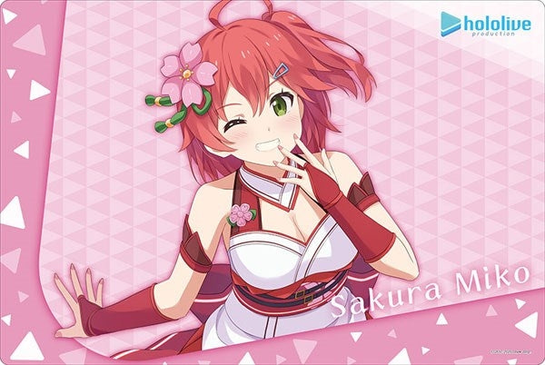 Image for Bushiroad Rubber Mat Collection Vol.814: Hololive Production - Sakura Miko - 2nd fes. Beyond the Stage ver. - Playmats