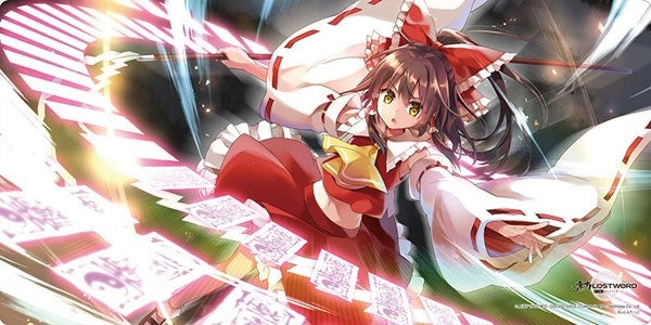 Image for Bushiroad Rubber Mat (Horizontal) Touhou LostWord - Mysterious Flying Miko - Playmats