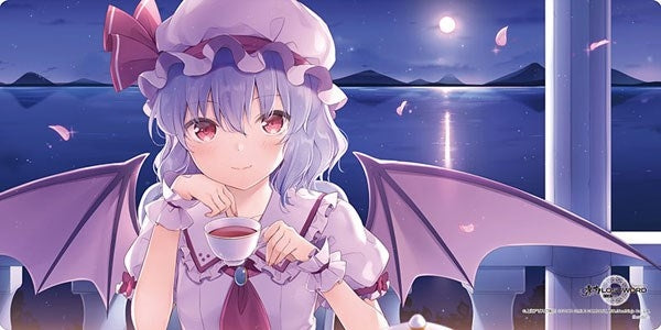 Image for Bushiroad Rubber Mat (Horizontal) Touhou LostWord - Late Night Tea - Playmats