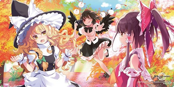 Image for Bushiroad Rubber Mat (Horizontal) Touhou LostWord - Kiyoku Tadashii Karasutengu - Playmats