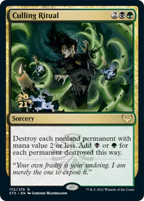 Culling Ritual (172) (Prerelease Cards)