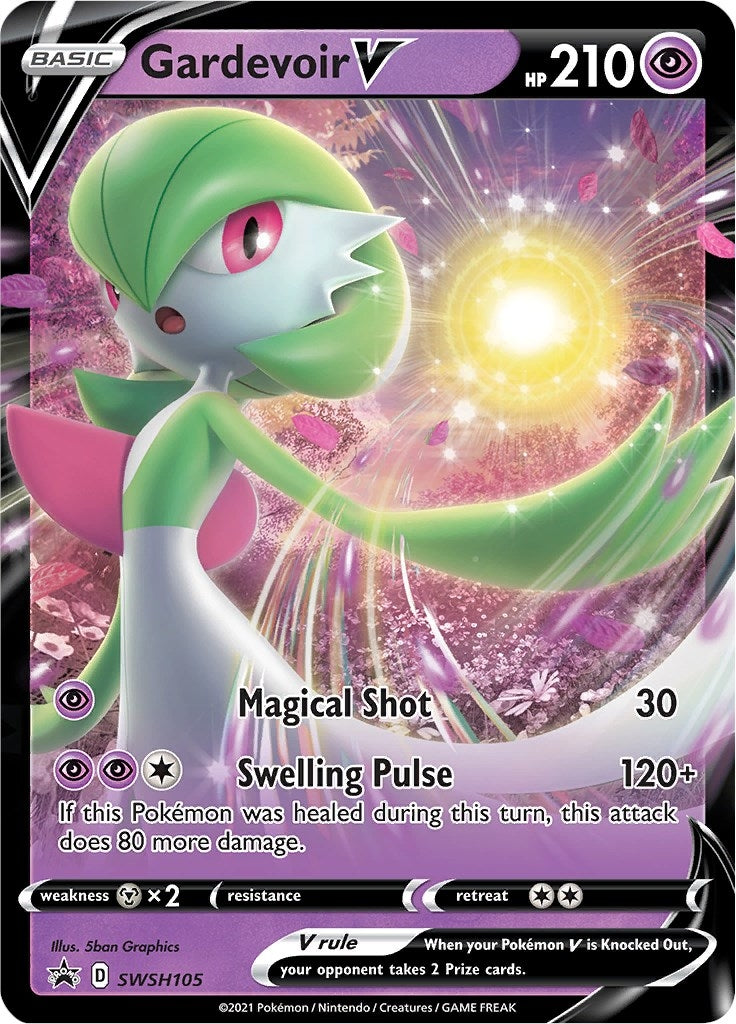 Gardevoir V - SWSH105 (SWSH105) (SWSH: Sword & Shield Promo Cards)