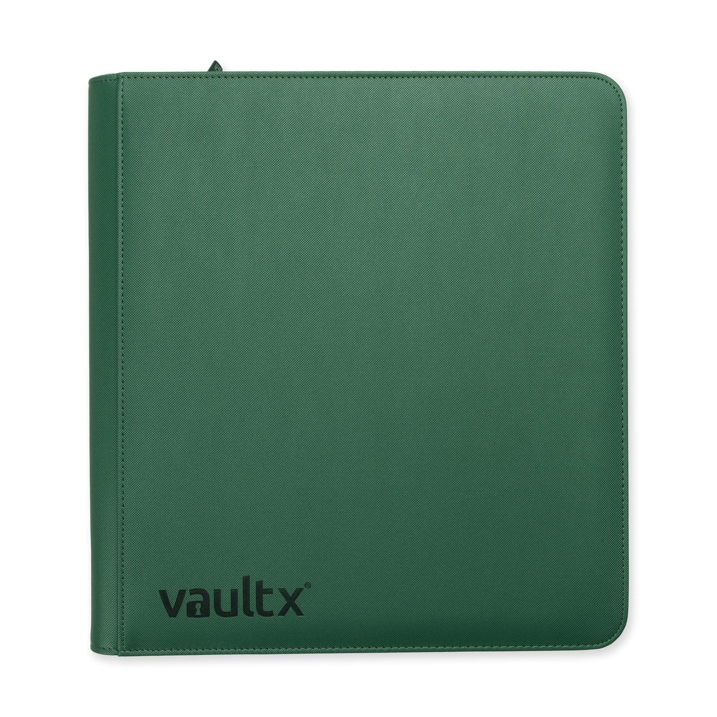 Vaultx - 12-Pocket Exo-Tec® Zip Binder - Metallic Green