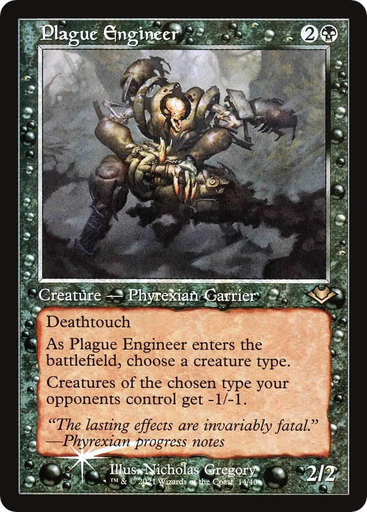 Plague Engineer (Retro Frame) (14) (Modern Horizons) - PokeBox USA