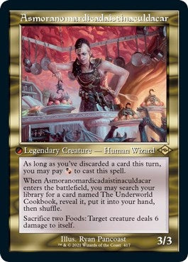 Asmoranomardicadaistinaculdacar (Retro Frame) (Foil Etched) (417) (Modern Horizons 2)