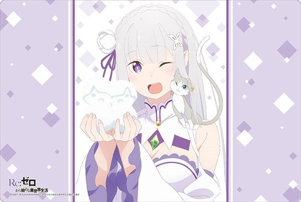 Image for Bushiroad Rubber Mat Collection Vol.890: Re:Zero Starting Life in Another World - Emilia - Playmats