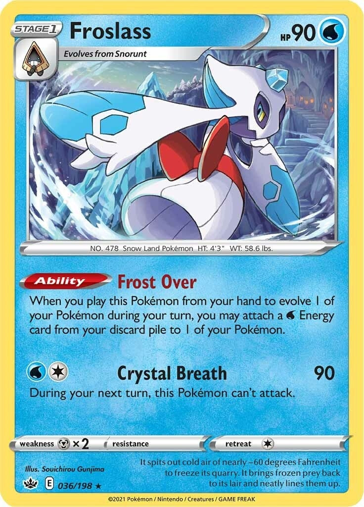 Image for Froslass (036/198) (SWSH06: Chilling Reign) (SWSH06) - Pokemon