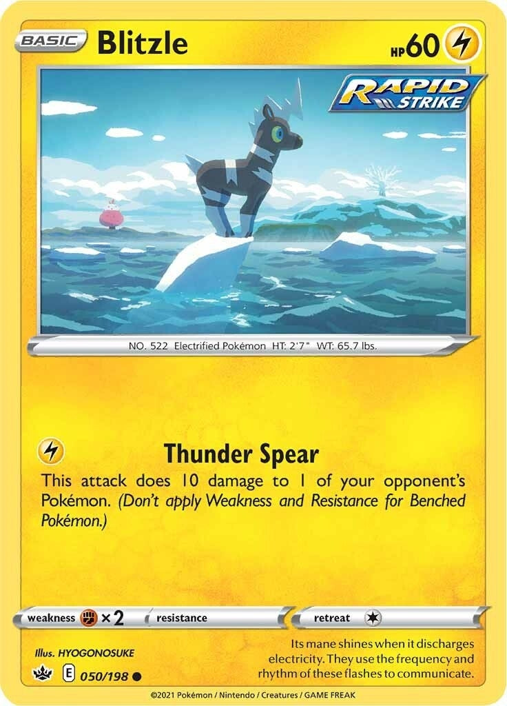 Image for Blitzle (050/198) (SWSH06: Chilling Reign) (SWSH06) - Pokemon