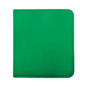 Image for Vivid 12-Pocket Zippered PRO-Binder - Green - Storage Albums
